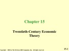 Lecture Economics (6/e): Chapter 15 - Stephen L. Slavin