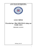 Giáo trình Hàn MIG/MAG nâng cao (Nghề: Hàn) - CĐ Công nghiệp Hải Phòng