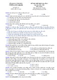 Đề thi thử THPT Quốc gia môn Giáo dục công dân năm 2021 - Trường THPT Việt Đức (Mã đề 103)