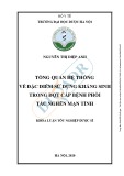 Khóa luận tốt nghiệp Dược sĩ: Tổng quan hệ thống về đặc điểm sử dụng kháng sinh trong đợt cấp bệnh phổi tắc nghẽn mạn tính