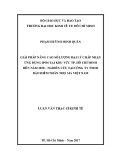 Luận văn Thạc sĩ Kinh tế: Giải pháp nâng cao số lượng đại lý chấp nhận ứng dụng iPoS tại khu vực Tp. Hồ Chí Minh đến năm 2020 – Nghiên cứu tại công ty TNHH BHNT AIA Việt Nam