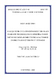 Tóm tắt Luận án Tiến sĩ Y khoa: Hiệu quả của Cyclophosphamid tĩnh mạch phối hợp prednisolon và sự biến đổi một số thông số miễn dịch trong điều trị hội chứng thận hư tiên phát ở trẻ em