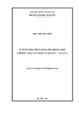 Luận văn Thạc sĩ Sư phạm Vật lí: Sử dụng phần mềm Crocodile hỗ trợ dạy học chương Mắt. Các dụng cụ quang - Vật lí 11