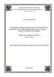 Summary of Doctoral Thesis on Educational Sciences: Developing career counseling skills for students of technology education through pedagogical training based on experiential learning