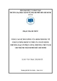 Luận văn Thạc sĩ Kinh tế: Nâng cao sự hài lòng của khách hàng về chất lượng dịch vụ thẻ của Ngân hàng Thương mại cổ phần Công thương Việt Nam - Chi nhánh thành phố Hồ Chí Minh