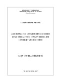 Luận văn Thạc sĩ Kinh tế: Ảnh hưởng của vòng đời đến các chiến lược tái cấu trúc công ty trong bối cảnh kiệt quệ tài chính