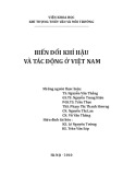 Biến đổi khí hậu và tác động ở Việt Nam - Viện khoa học Khí tượng thủy văn và môi trường