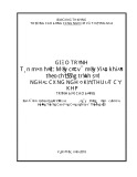 Giáo trình Máy cắt và máy điều khiển theo chương trình số (Nghề: Công nghệ kỹ thuật cơ khí) - CĐ Công nghiệp và Thương mại