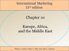 Lecture International marketing (15/e): Chapter 10 - Cateora, Gilly, Graham