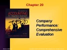 Lecture Introduction to Accounting: An integrated approach: Chapter 20 - Penne Ainsworth, Dan Deines
