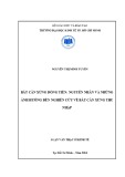 Luận văn Thạc sĩ Kinh tế: Bất cân xứng dòng tiền - Nguyên nhân và những ảnh hưởng đến nghiên cứu về bất cân xứng thu nhập