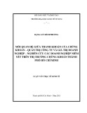 Luận văn Thạc sĩ Kinh tế: Mối quan hệ giữa thanh khoản của chứng khoán – Quản trị công ty và giá trị doanh nghiệp – Nghiên cứu các doanh nghiệp niêm yết trên thị trường chứng khoán Thành phố Hồ Chí Minh