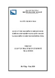 Tóm tắt Luận văn Thạc sĩ Quản lý kinh tế: Quản lý thu bảo hiểm xã hội bắt buộc khối doanh nghiệp ngoài quốc doanh tại Bảo hiểm xã hội thành phố Đà Nẵng