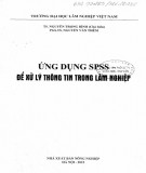 Giáo trình Ứng dụng SPSS để xử lý thông tin trong lâm nghiệp: Phần 2 - ĐH Lâm Nghiệp