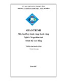 Giáo trình Phay bánh răng, thanh răng (Nghề: Cắt gọt kim loại) - CĐ Nghề Việt Đức, Hà Tĩnh