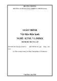 Giáo trình Vật liệu điện lạnh (Nghề: Kỹ thuật máy lạnh và điều hòa không khí) - CĐ Công nghiệp và Thương mại