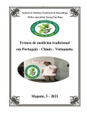 Thuật ngữ y học cổ truyền bằng tiếng Bồ Đào Nha - Trung Quốc - Việt Nam (Termos de medicina tradicional em Português - Chinês - Vietnamita)