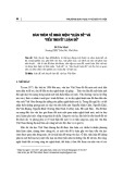 Bàn thêm về khái niệm “luận đề” và “tiểu thuyết luận đề”