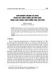 Kinh nghiệm chỉ đạo của Đảng trong việc giành thắng lợi từng bước trong cuộc kháng chiến chống thực dân Pháp