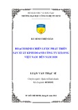 Luận văn Thạc sĩ Quản trị kinh doanh: Hoạch định chiến lược phát triển sản xuất kinh doanh Công ty Lelong Việt Nam đến năm 2020