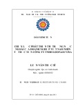 Luận văn Thạc sĩ Quản trị kinh doanh: Chiến lược phát triển thị trường nước ngoài của các doanh nghiệp Việt Nam nhìn từ thực tiễn Công ty TNHH Goonam Vina