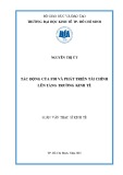 Luận văn Thạc sĩ Kinh tế: Tác động của FDI và phát triển tài chính lên tăng trưởng kinh tế