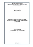 Tóm tắt Luận án Tiến sĩ Quản lý Khoa học và công nghệ: Tác động của cuộc cách mạng công nghiệp lần thứ tư đến chính sách công nghệ thông tin của ngành Mỏ