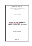 Tóm tắt luận án Tiến sĩ Vật lí: Nghiên cứu tính chất điện từ của một số Perovskite nhiệt điện