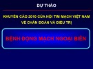 Bài giảng Bệnh động mạch ngoại biên