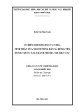 Khóa luận tốt nghiệp đại học ngành Triết học: Sự biến đổi đời sống văn hóa tinh thần của người nông dân xã Đông Yên, huyện Quốc Oai, Thành phố Hà Nội hiện nay