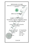 Khóa luận tốt nghiệp Quản lý tài nguyên rừng: Nghiên cứu bảo tồn loài Ngân đằng (Codonopsis celebica (Blume) Thuan) tại Vườn Quốc gia Ba Vì, Hà Nội