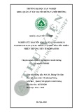 Khóa luận tốt nghiệp Quản lý tài nguyên và môi trường: Nghiên cứu bảo tồn loài Xá xị (Cinnamomum parthenoxylon(Jack) Meisn)