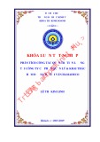 Khóa luận tốt nghiệp Quản trị kinh doanh: Phân tích công tác quản trị tiền lương tại Hamadeco