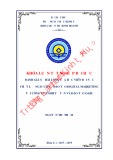 Khóa luận tốt nghiệp Quản trị kinh doanh: Đánh giá sự hài lòng của học viên đối với chất lượng dịch vụ đào tạo Digital Marketing tại công ty TNHH Tư vấn và Đào tạo Oabi