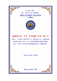 Khóa luận tốt nghiệp Tài chính Ngân hàng: Đo lường khả năng trả nợ đúng hạn của doanh nghiệp nhỏ và vừa tại Ngân hàng TMCP Công Thương Việt Nam - Chi nhánh Thừa Thiên Huế