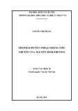 Luận văn Thạc sĩ Văn học Việt Nam: Thi pháp huyền thoại trong tiểu thuyết của Nguyễn Bình Phương