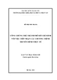 Luận văn Thạc sĩ Báo chí: Công chúng trẻ TP.HCM với việc tiếp nhận các chương trình truyền hình thực tế