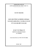 Luận văn Thạc sĩ Lịch sử: Đảng bộ tỉnh Nam Định lãnh đạo xây dựng đời sống văn hoá ở cơ sở từ năm 2001 đến năm 2010