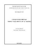 Luận văn Thạc sĩ Văn học nước ngoài: Cảm quan hậu hiện đại trong “Cuộc đời của Pi” (Y. Martel)