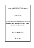 Luận văn Thạc sĩ Lịch sử: Đảng bộ huyện Hoành Bồ (tỉnh Quảng Ninh) lãnh đạo phát triển kinh tế công nghiệp từ năm 1986 đến năm 2012