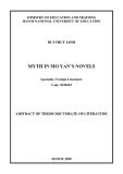 Abstract of Thesis Doctorate of Literature: Myth in Mo Yan’s novels