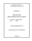 Luận án Tiến sĩ Ngữ văn: Tính trữ tình trong truyện ngắn của Ivan Bunin