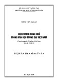 Tóm tắt Luận án Tiến sĩ Ngữ văn: Hiện tượng song ngữ trong văn học trung đại Việt Nam