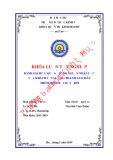 Khóa luận tốt nghiệp Quản trị kinh doanh: Đánh giá hiệu quả sử dụng nguồn nhân lực của khách sạn Mường Thanh Lai Châu thông qua bộ chỉ số KPI