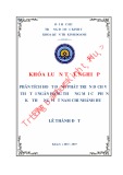 Khóa luận tốt nghiệp Quản trị kinh doanh: Phân tích hoạt động phát triển dịch vụ thẻ tại Ngân hàng thương mại cổ phần Kỹ Thương Việt Nam chi nhánh Huế