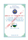 Khóa luận tốt nghiệp Kế toán-Kiểm toán: Kế toán thuế giá trị gia tăng tại công ty TNHH một thành viên Tấn Thanh Toàn