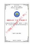 Khóa luận tốt nghiệp Quản trị kinh doanh: Đánh giá công tác đãi ngộ nhân sự từ góc độ người lao động tại Nhà máy may Dung Quất