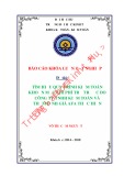 Khóa luận tốt nghiệp Kế toán-Kiểm toán: Tìm hiểu quy trình kiểm toán khoản mục chi phí trả trước do Công ty TNHH Kiểm toán và Thẩm định giá AFA thực hiện