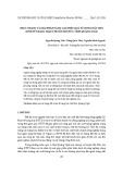 Thực trạng và giải pháp nâng cao hiệu quả sử dụng đất cho kinh tế trang trại ở huyện Mộ Đức, tỉnh Quảng Ngãi