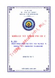 Khóa luận tốt nghiệp Quản trị kinh doanh: Phân tích công tác tuyển dụng nguồn nhân lực tại khách sạn Gold Huế